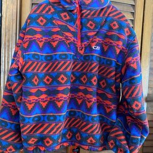 Men's Multicolor Pullover fleece